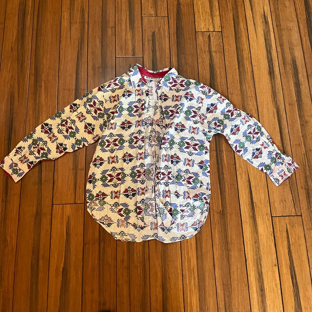 Women’s Aztec Button down